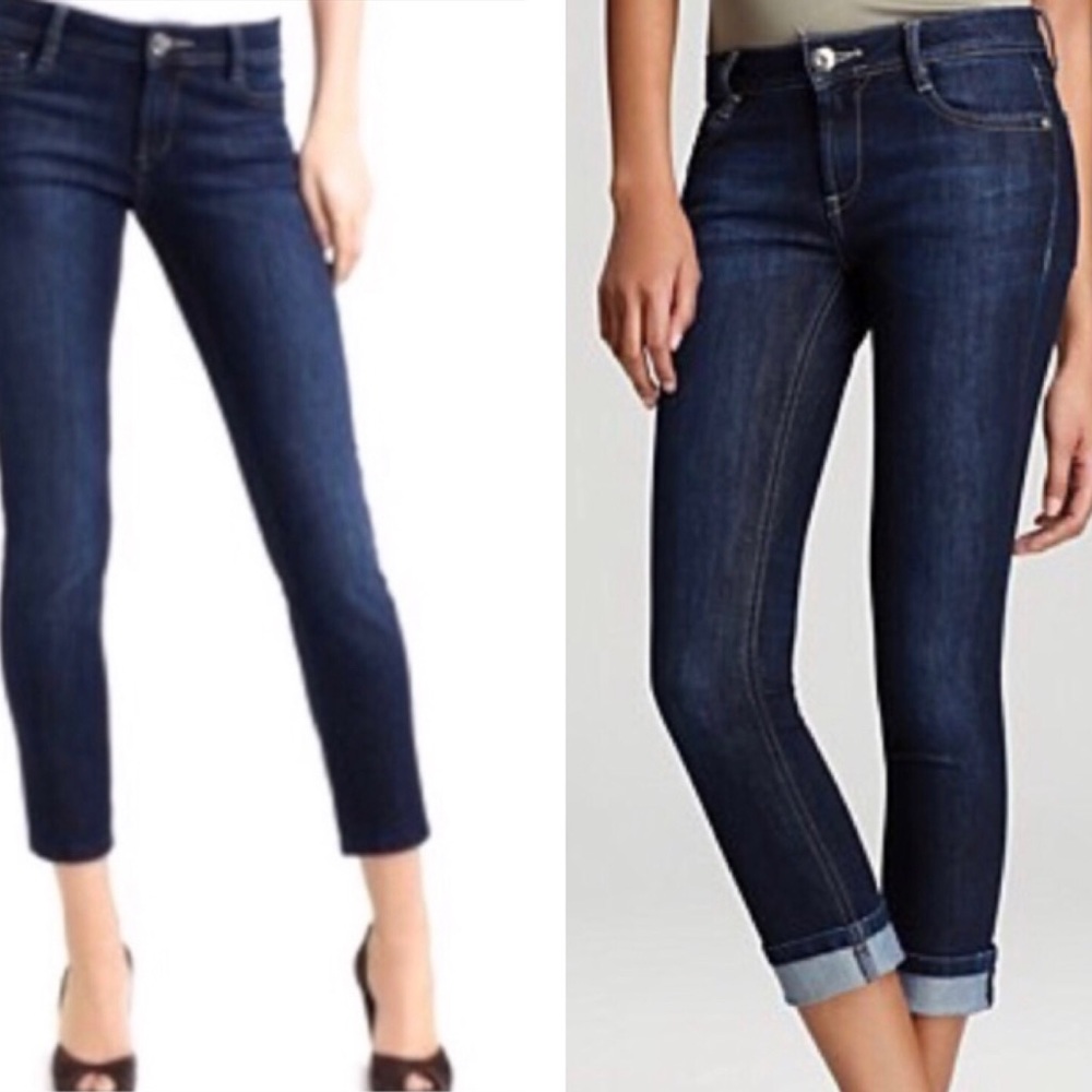 Dl1961 High Rise TONI Switch Cropped Jeans Women’s Size 30